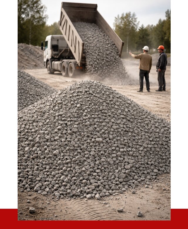 Гранитный щебень фракция 0-5 в Евпатории от 3055 руб ПРОНЕРУДЕвп