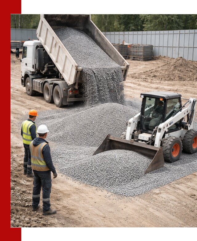 Доставка и продажа гранитного щебня фракции 0-5 в Евпатории