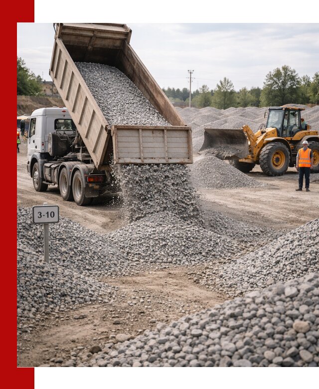 Гранитный щебень фракции 3–10: доставка и продажа в Евпатории