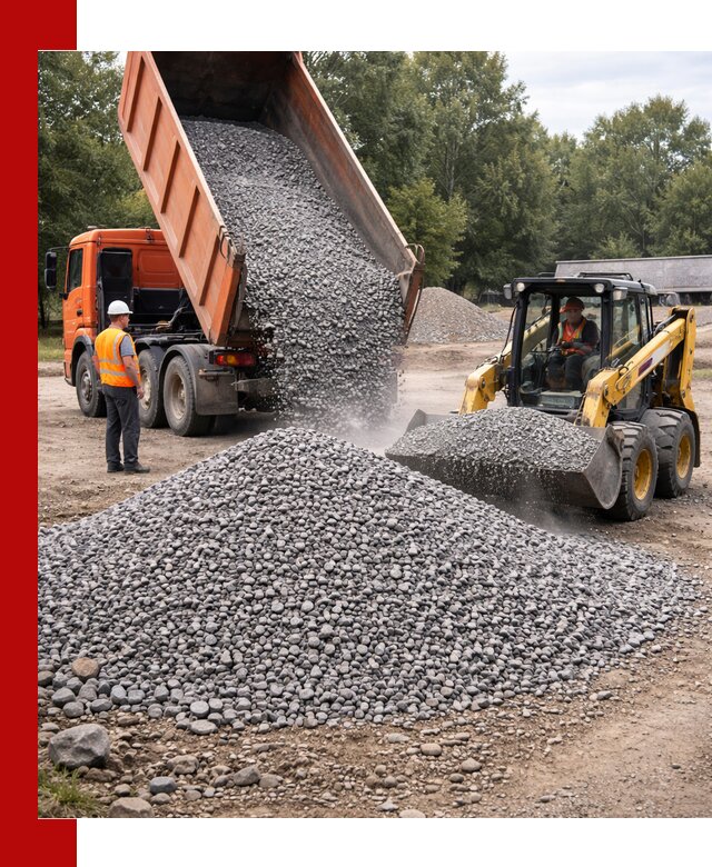 Купить гранитный щебень фракции 5–10 в Евпатории с доставкой