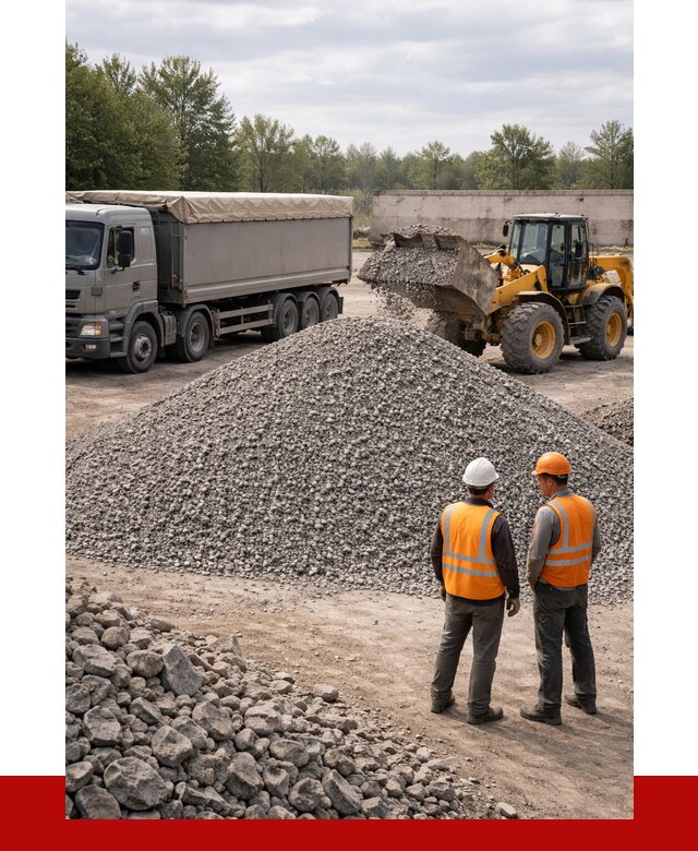 Гранитный щебень фракция 5-20 в Евпатории от 4424 руб | ПРОНЕРУДЕвп