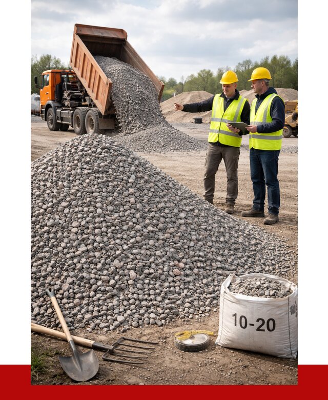 Гранитный щебень фракция 10-20 в Евпатории от 4424 руб.|ПРОНЕРУДЕвп