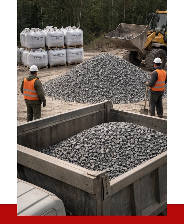 Щебень габбро диабаз 20-40 в Евпатории от 3581 руб. | ПРОНЕРУДЕвп