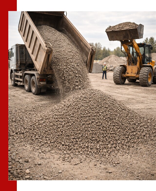 Гравийный щебень фракция 3–10 с доставкой в Евпатории