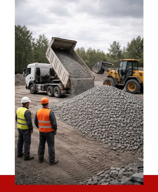 Гравийный щебень фракция 40-70 в Евпатории от 10006р | ПРОНЕРУДЕвп