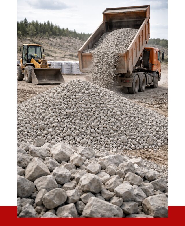 Доломитовый щебень фр. 20-40 в Евпатории от 4424 р. | ПРОНЕРУДЕвп