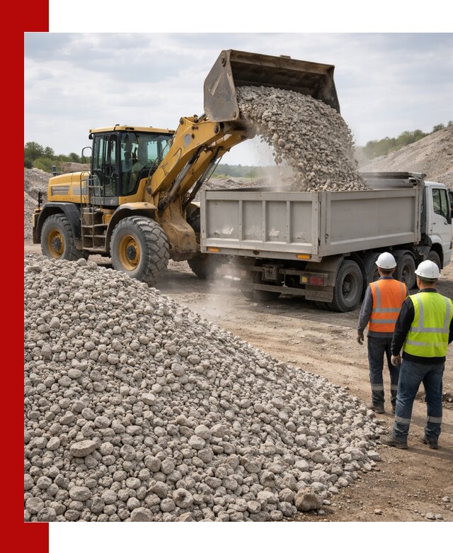 Доломитовый щебень фракция 40–71 доставка и продажа в Евпатории