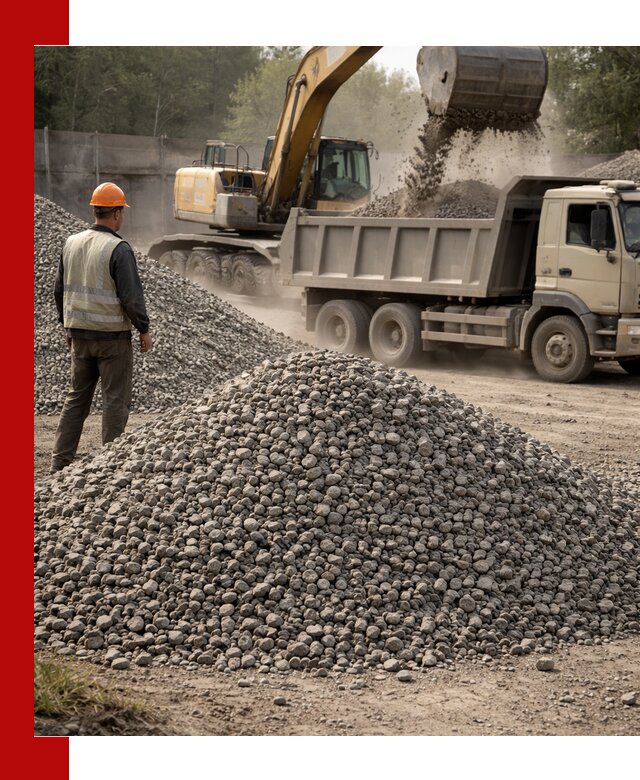 Шлаковый щебень фракция 5-20 с доставкой в Евпатории