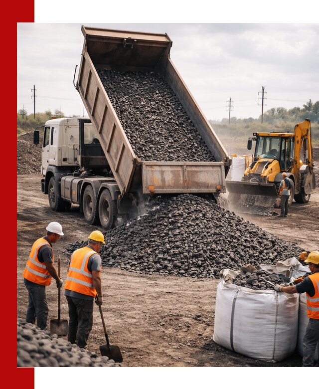 Шлаковый щебень фракция 40-70 с доставкой в Евпатории