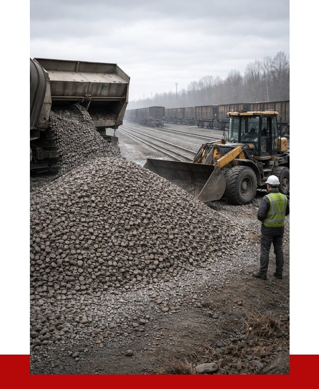 Купить железнодорожный щебень в Евпатории от 2949 р. | ПРОНЕРУДЕвп