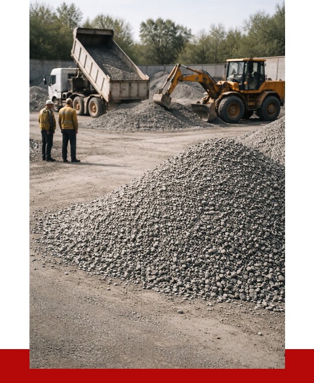 Вторичный щебень фр. 5-20 в Евпатории от 1685 р. - ПРОНЕРУДЕвп