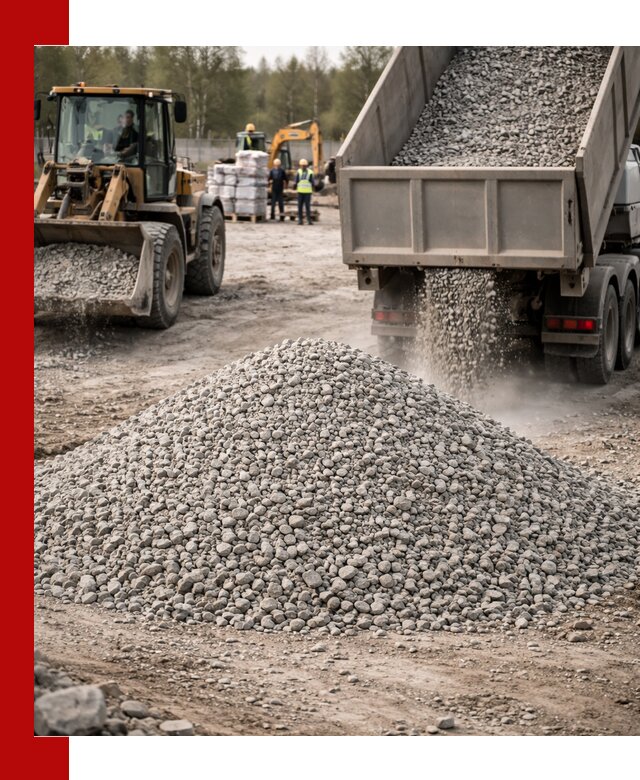 Вторичный щебень фракции 5-20 в Евпатории — доставка и продажа крупнотоннажно