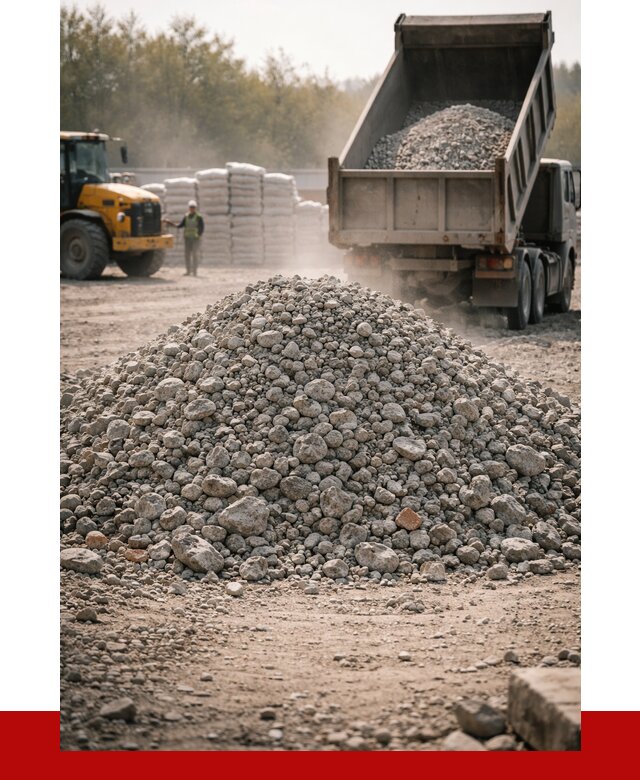 Вторичный щебень фракция 70-150 в Евпатории от 1475 р. | ПРОНЕРУДЕвп