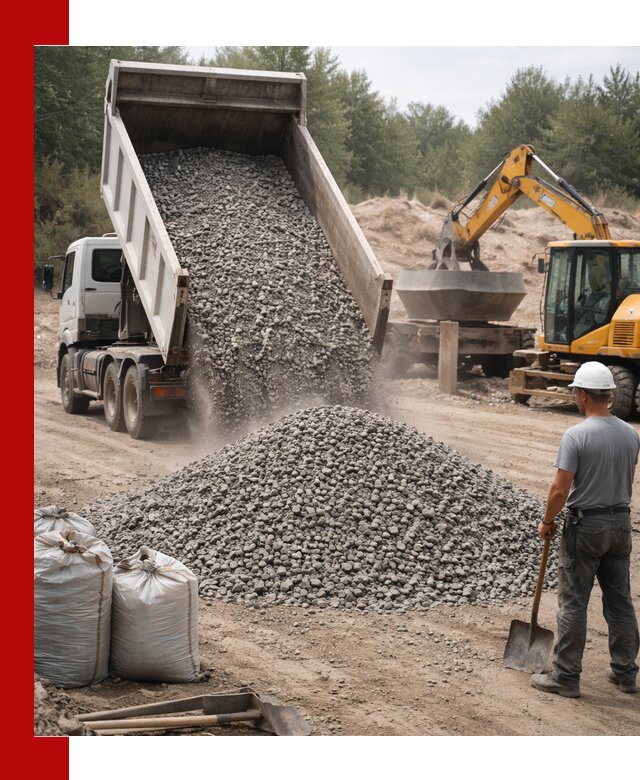 Доставка и продажа бетонного щебня в Евпатории