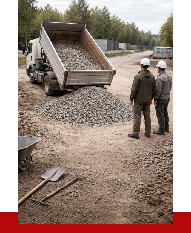 Бетонный щебень фракция 5-20 в Евпатории от 3371 р., ПРОНЕРУДЕвп