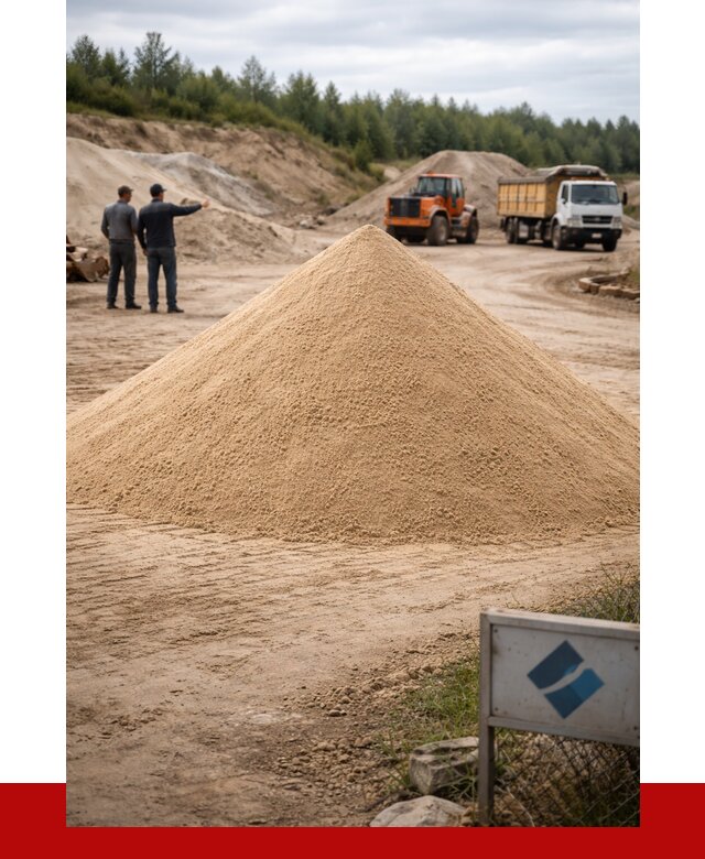 Карьерный песок навалом в Евпатории от 1896 р. | ПРОНЕРУДЕвп