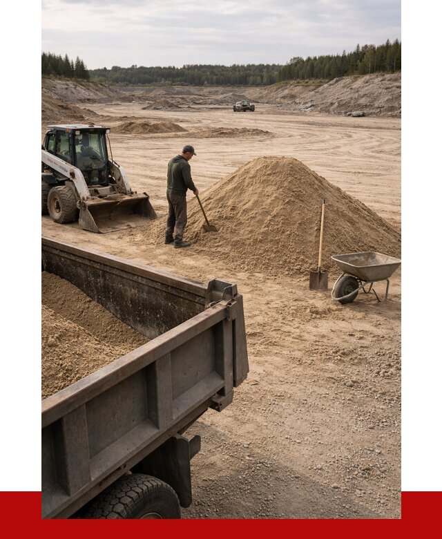 Карьерный песок среднезернистый в Евпатории, от 2317 р. ПРОНЕРУДЕвп