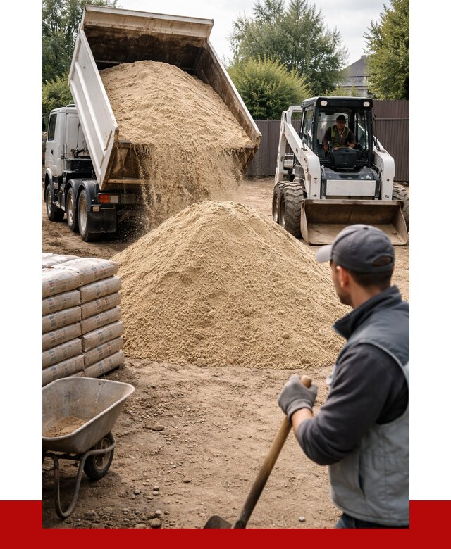 Мытый речной песок с доставкой в Евпатории от 1527 р. | ПРОНЕРУДЕвп