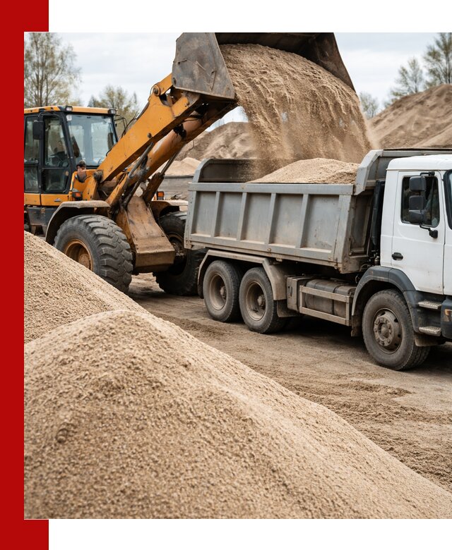 Доставка сеяного песка в Евпатории оптом и в розницу
