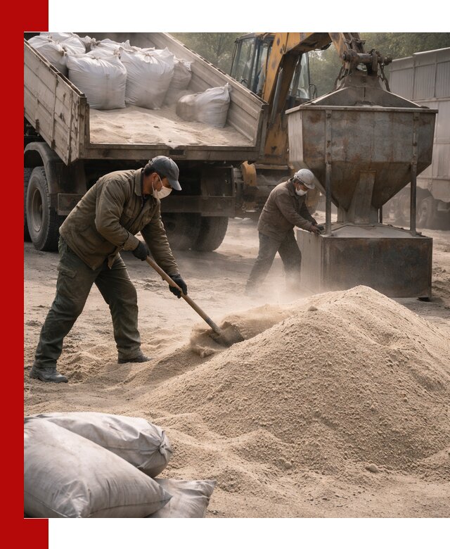 Кварцевый песок для пескоструя в Евпатории — доставка и качество