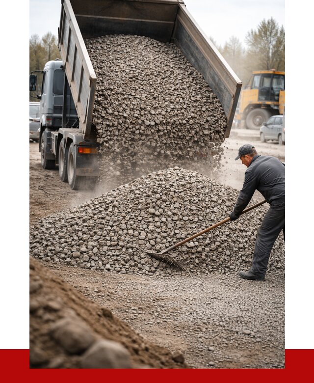 Гравий фракция 20-40 в Евпатории от 2633 р. доставка | ПРОНЕРУДЕвп