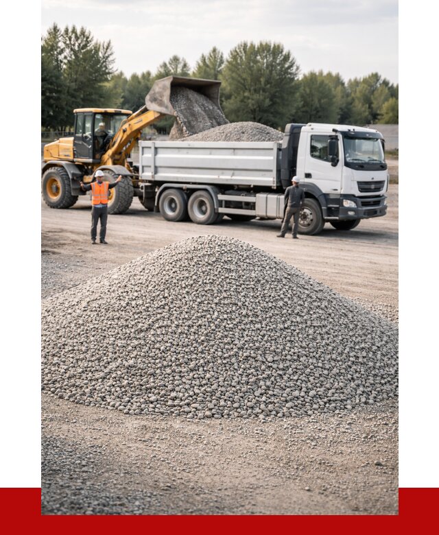 Купить мытый гравий в Евпатории от 3687 р, доставка ПРОНЕРУДЕвп