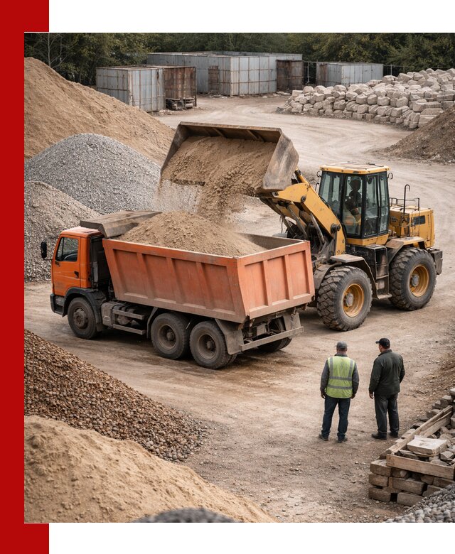 Доставка сыпучих смесей и смесей для стройки в Евпатории