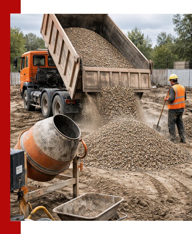 Опгс для бетона с доставкой самосвалом в Евпатории от производителя