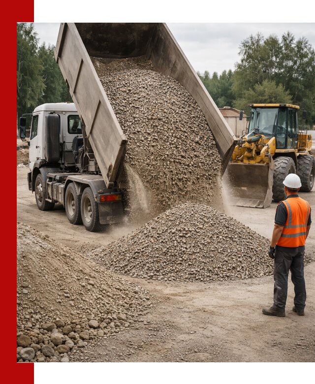 Доставка щпс в Евпатории — щебеночно-песчаная смесь под заборы и дорожки