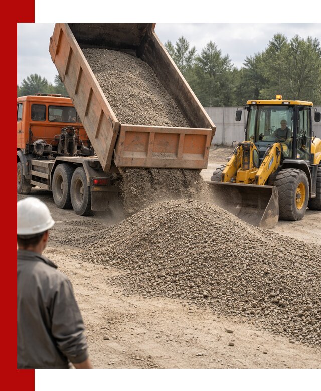 Доставка щпс С8 самосвалами в Евпатории от производителя