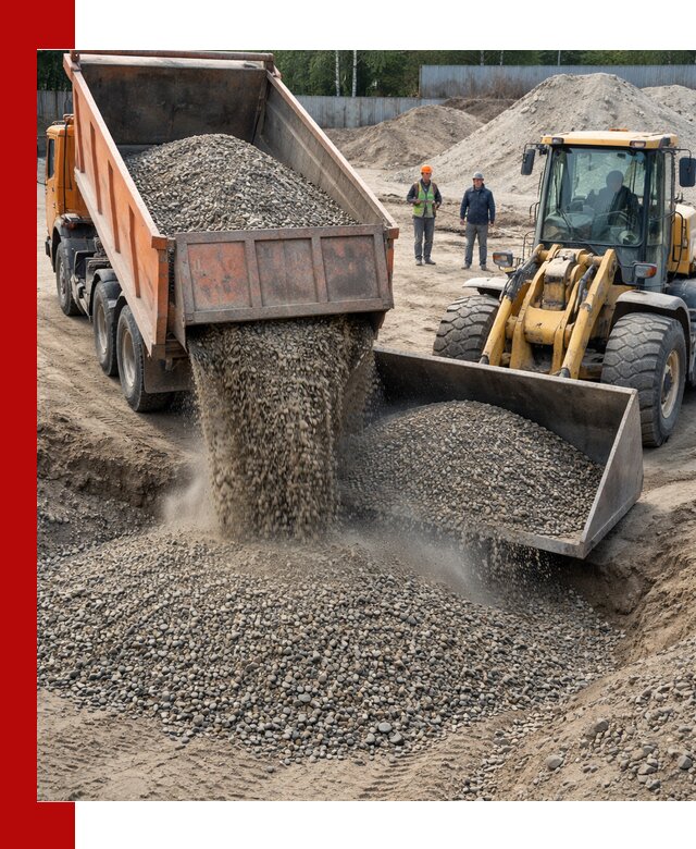 Доставка щпс С9 самосвалами по выгодным тарифам в Евпатории