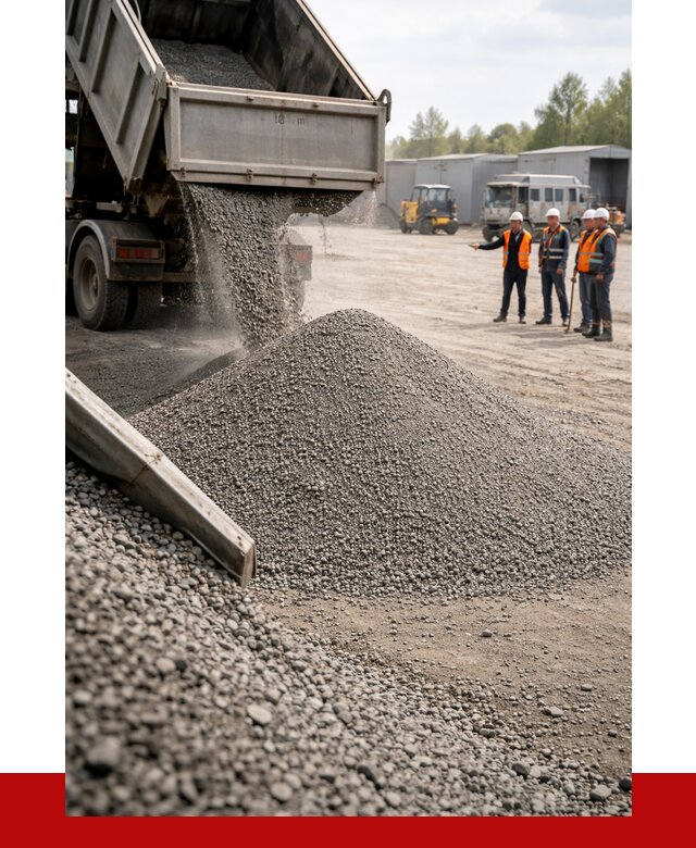 Гравийный отсев 0-5 в Евпатории от 1264 р. с доставкой | ПРОНЕРУДЕвп