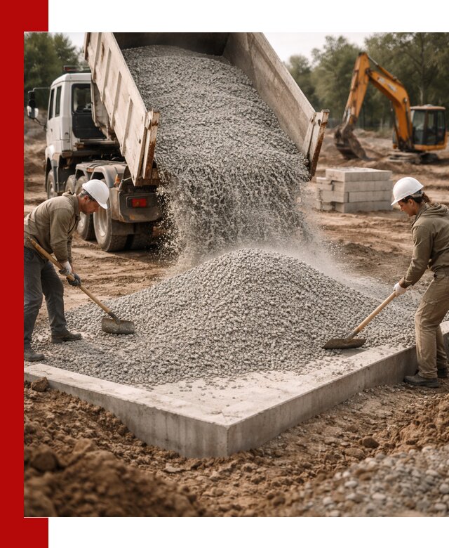 Доставка и продажа отсева для бетона в Евпатории