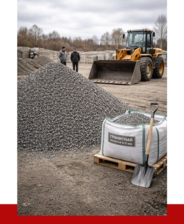 Купить гранитную крошку в Евпатории от 5056 р. с доставкой | ПРОНЕРУДЕвп