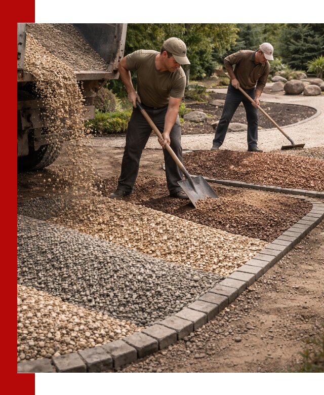 Декоративная крошка для ландшафта в Евпатории — продажа и доставка