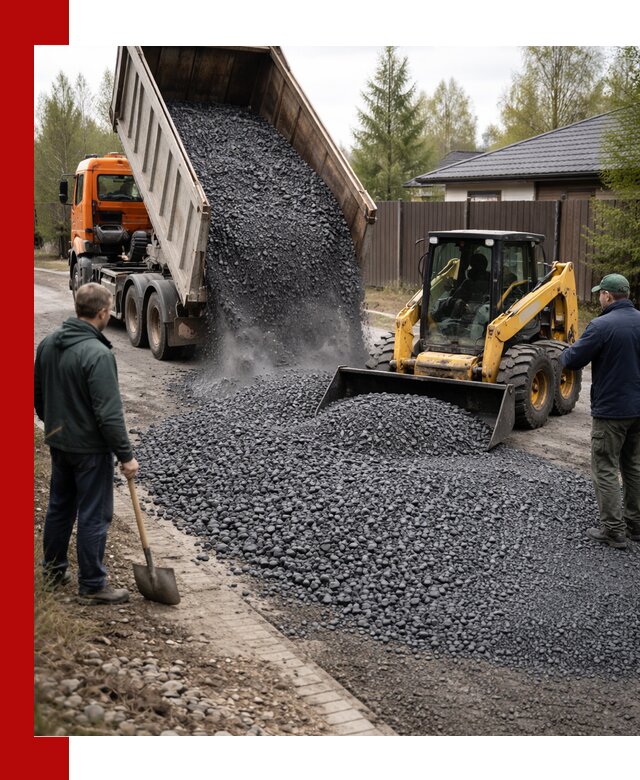 Крошка габбро с доставкой в Евпатории для строительных работ