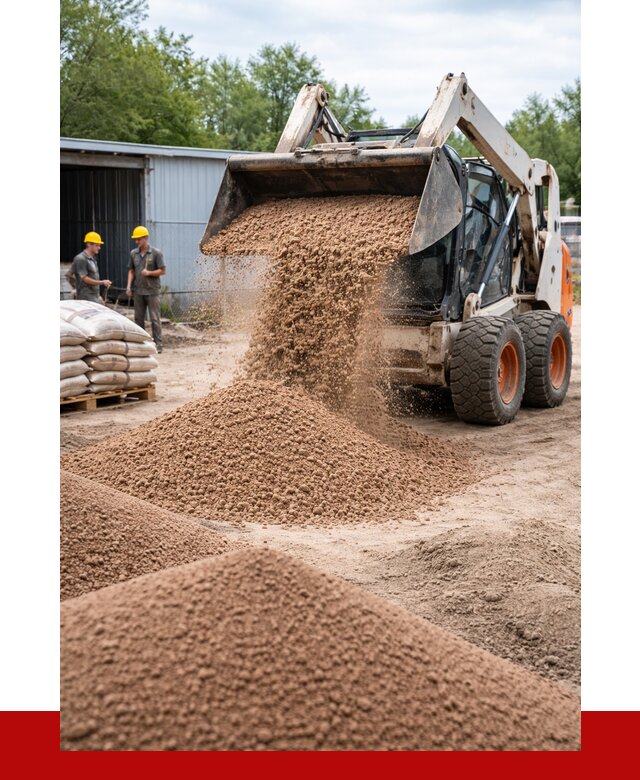 Керамзитовый песок в Евпатории с доставкой от 4740 р. | ПРОНЕРУДЕвп