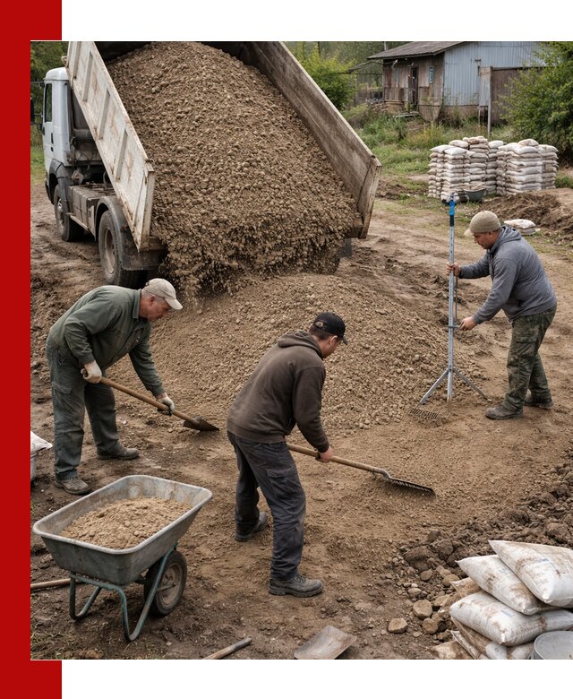 Керамзитовый песок с доставкой в Евпатории оптом и в розницу
