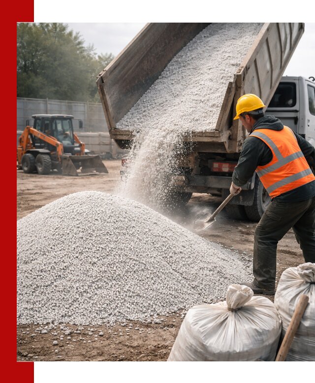 Доставка перлита вспученного в Евпатории оптом и в розницу