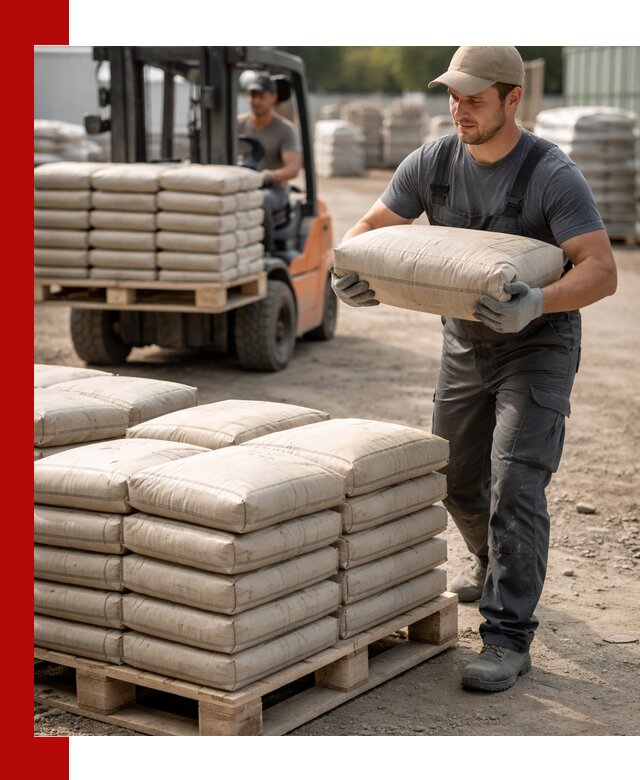 Доставка цемента в мешках оптом и в розницу в Евпатории