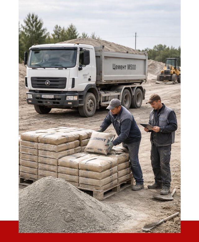 Купить цемент м500 с доставкой в Евпатории от 5477 р. | ПРОНЕРУДЕвп