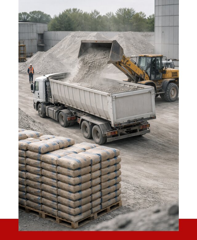 Купить цемент навалом в Евпатории от 5793 р. с доставкой | ПРОНЕРУДЕвп
