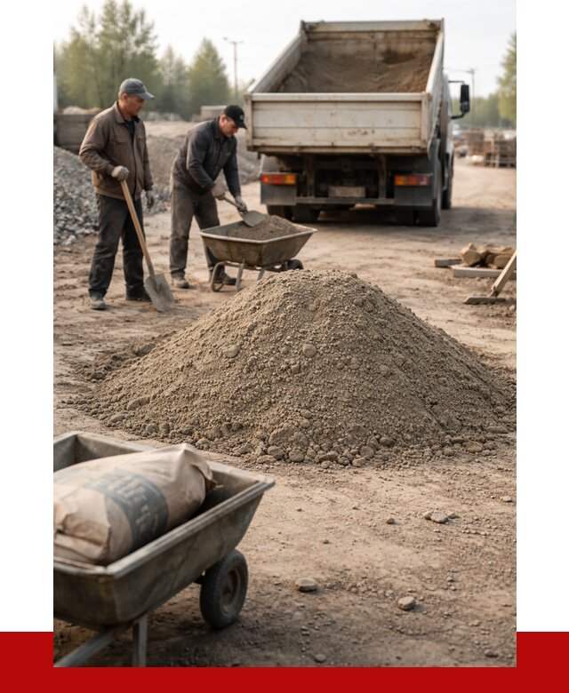 Цементно-песчаная смесь М150 в Евпатории от 4951 р. | ПРОНЕРУДЕвп