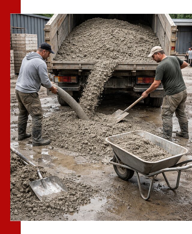 Цементно-песчаная смесь М150 доставка в Евпатории