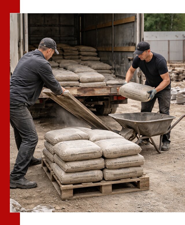 Пескобетон М300 с доставкой в Евпатории по выгодной цене