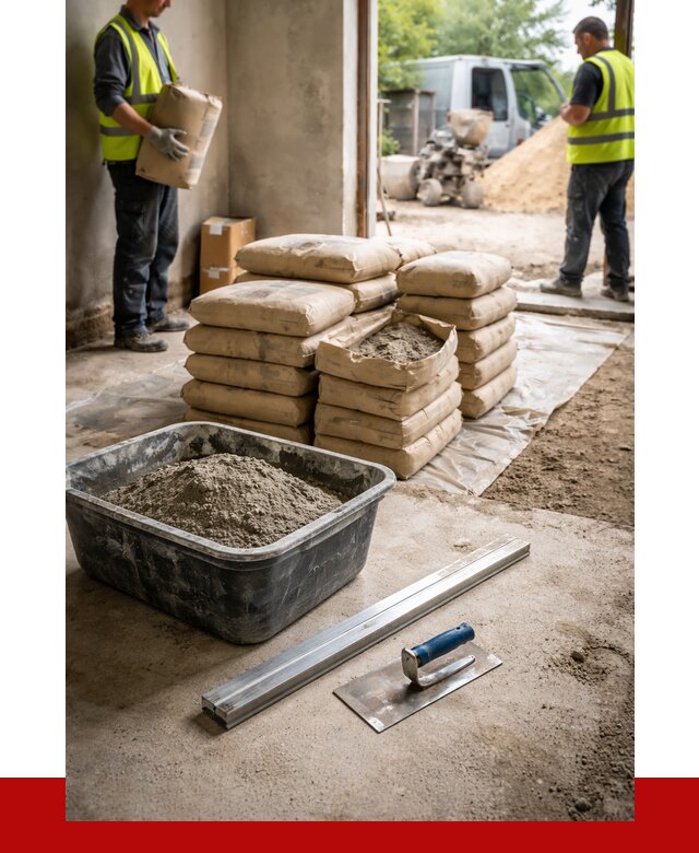 Купить сухую смесь для стяжки в Евпатории от 4740 р. | ПРОНЕРУДЕвп