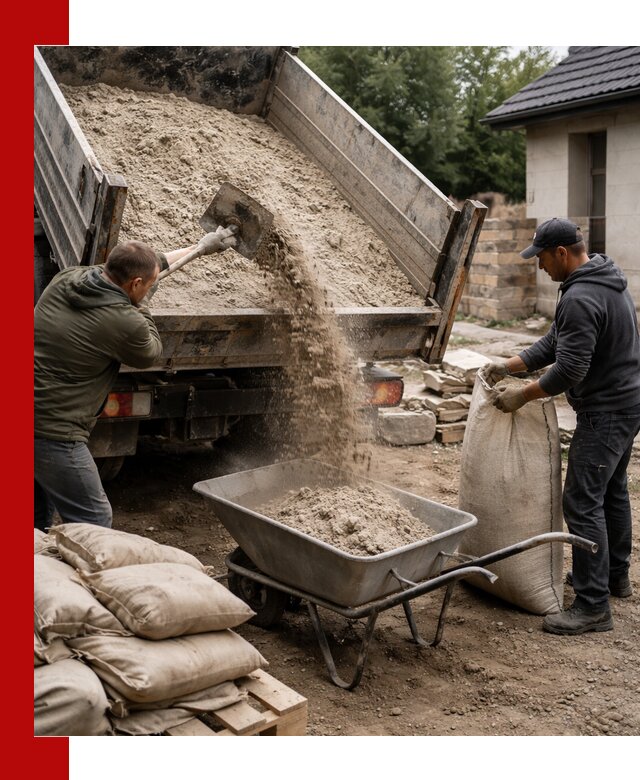 Качественная сухая смесь для кладки с доставкой в Евпатории