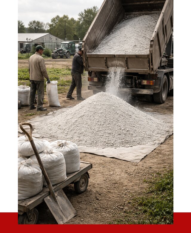 Купить известняковая мука в Евпатории от 4424 р. за куб | ПРОНЕРУДЕвп