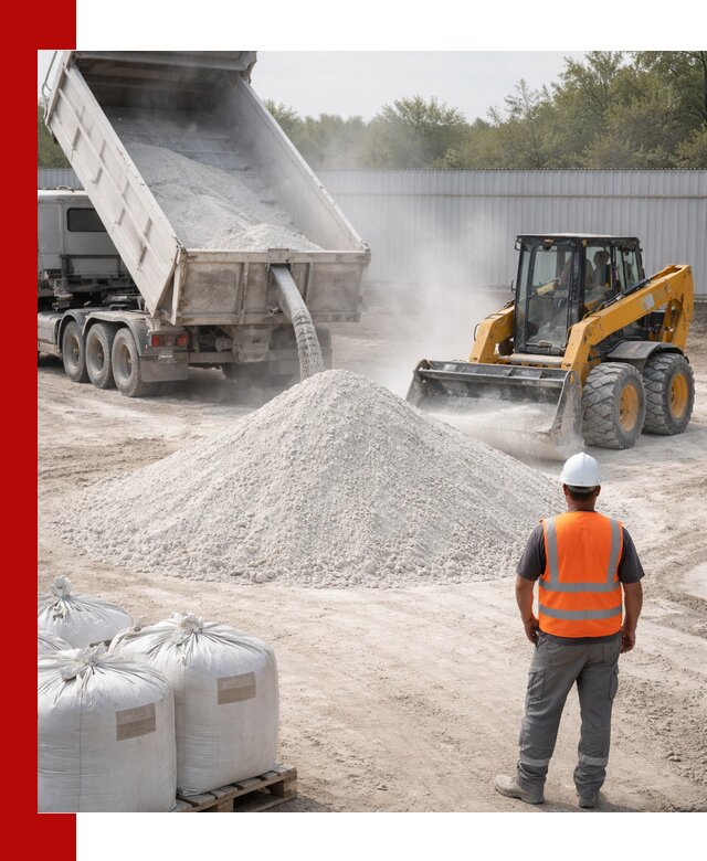 Доставка и продажа известняковой муки в Евпатории