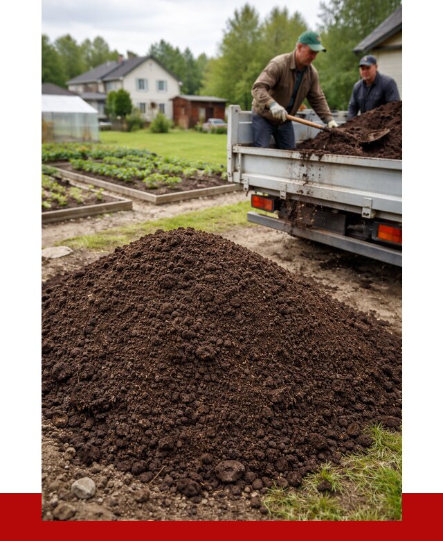Плодородный грунт в Евпатории с доставкой от 4424 р. | ПРОНЕРУДЕвп